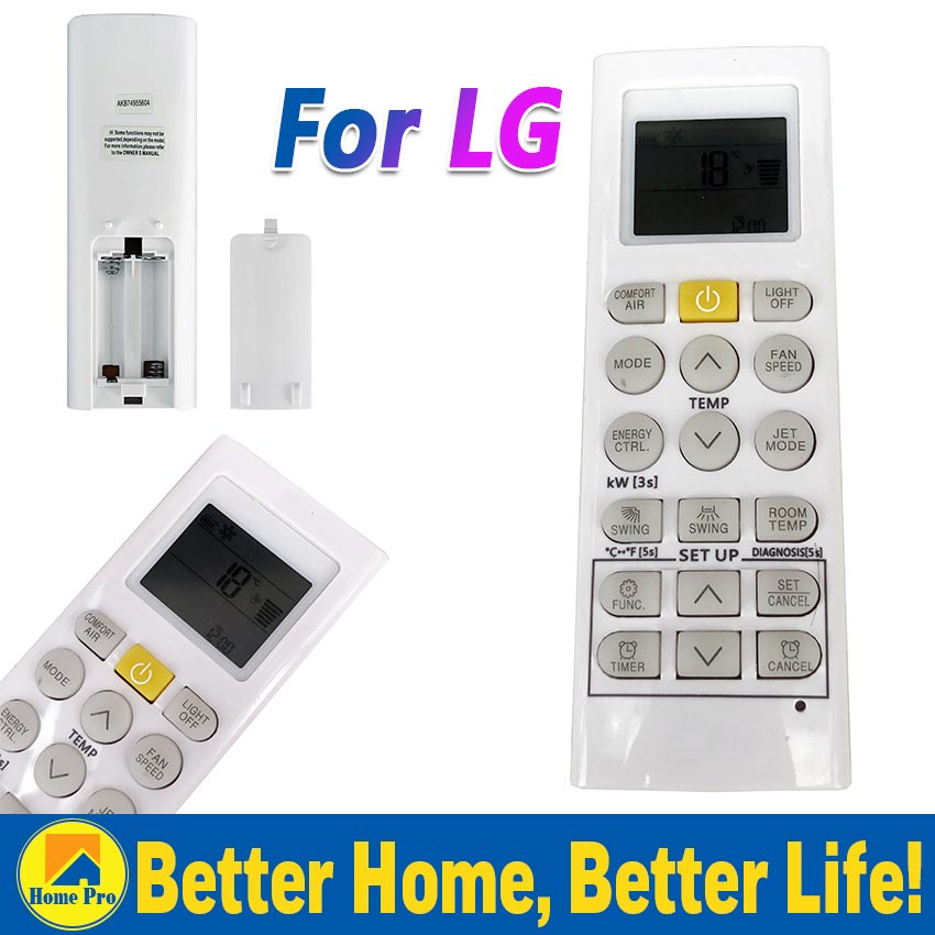 Universal AC Remote AKB75415310 for LG split Air Conditioner Unit