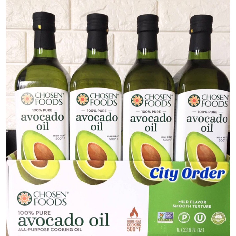 CHOSEN FOODS 100 Pure Avocado Oil 1 LITER Shopee Philippines