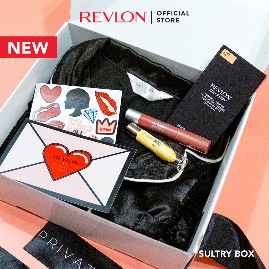 Revlon x Private Storey Limited Edition Collab Sultry Box (Daniella