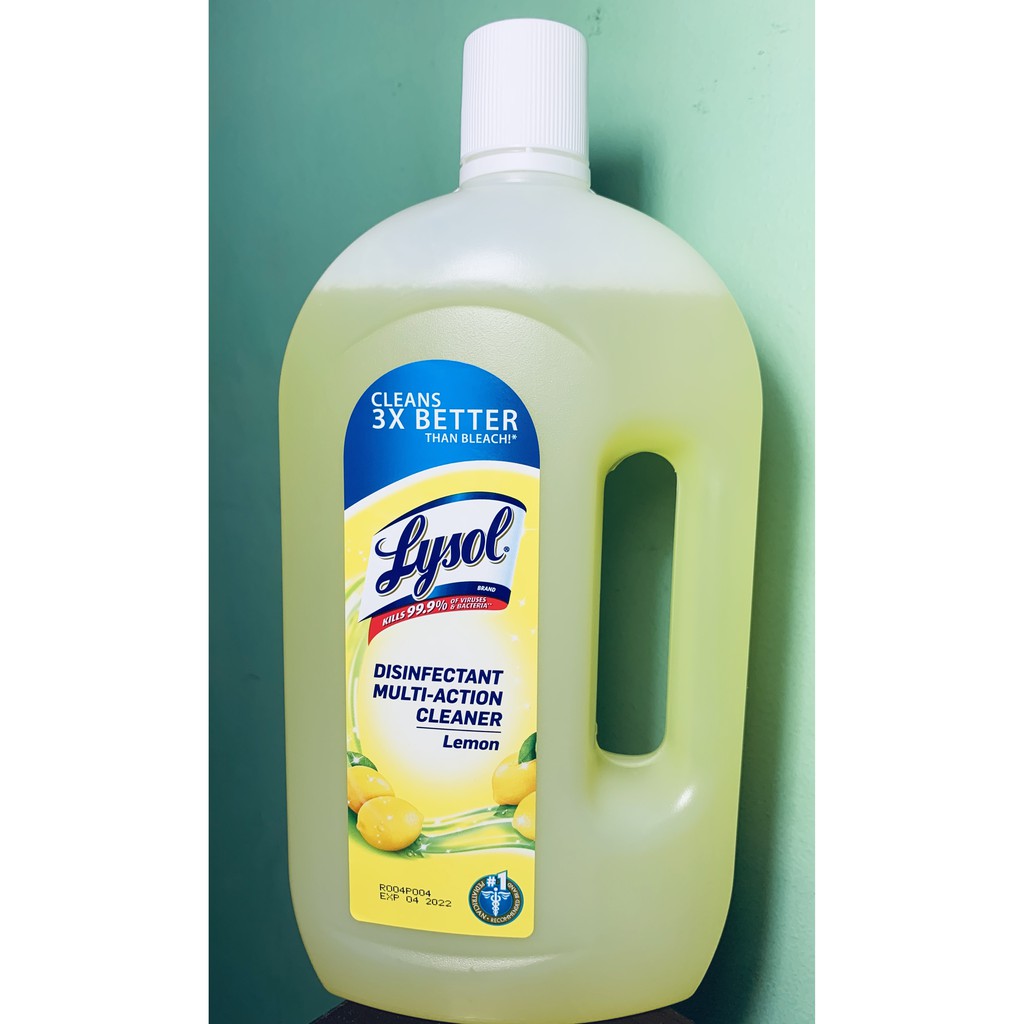 Lysol Disinfectant MULTIACTION CLEANER Shopee Philippines