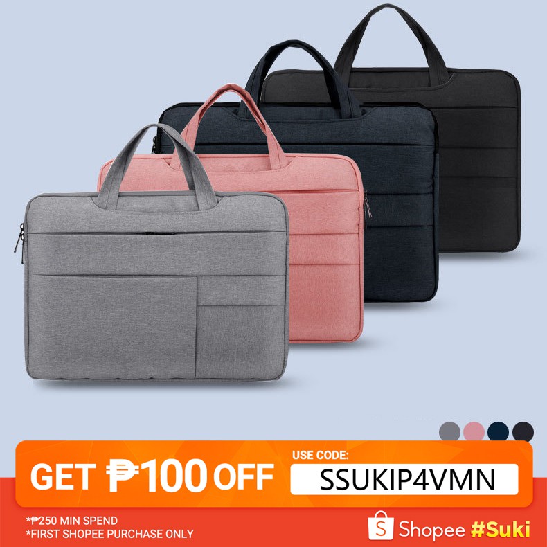13.3/14/15 inch Waterproof Laptop Bag For Macbook Computer Shopee