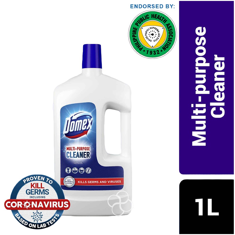 Domex Classic Blue MultiPurpose Cleaner Liquid 1L Shopee Philippines