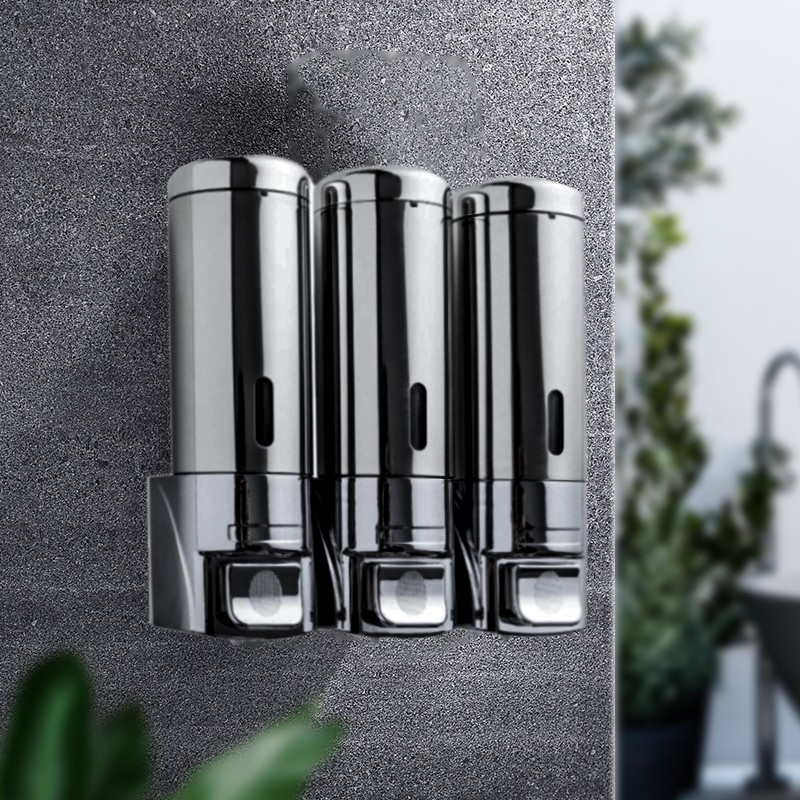 iTogether Soap Dispensers NoDrill Shampoo Shower Dispenser 300ml*3