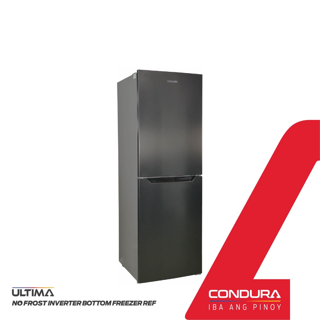 Condura Home Ultima No Frost Inverter Bottom Freezer Refrigerator 9cu