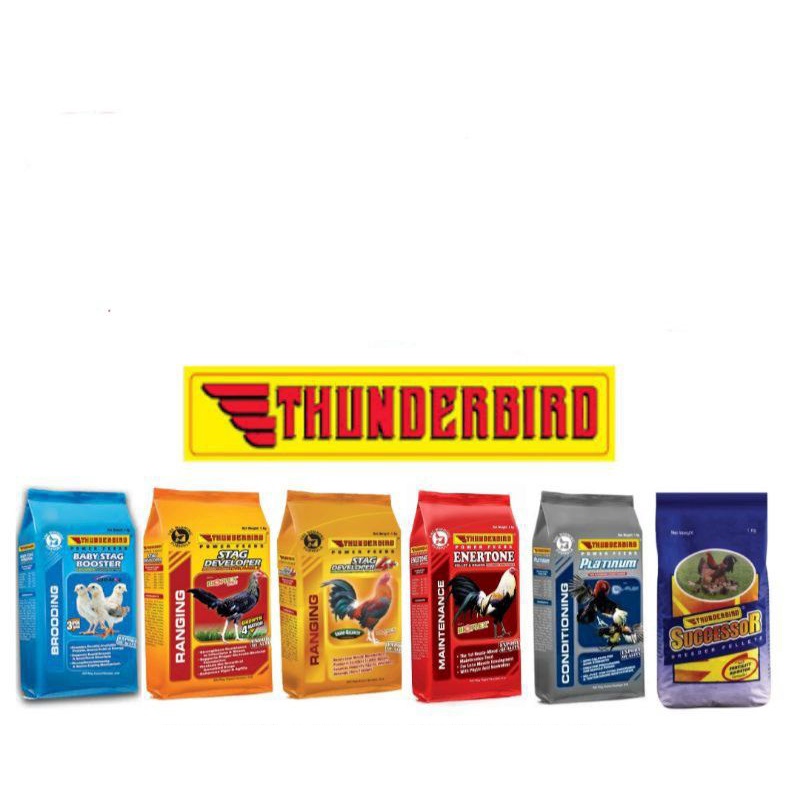 Thunderbird Poultry Feeds (original 1kg pack) Shopee Philippines