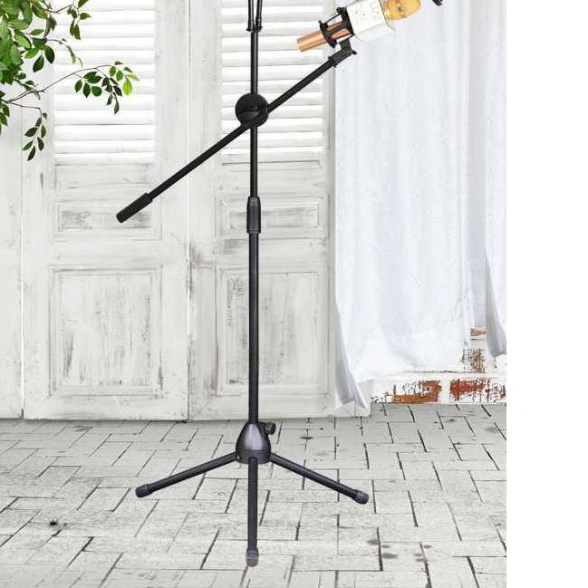 Microphone Stand + Mic Holder / Microphone Stand For Condenser Tripod