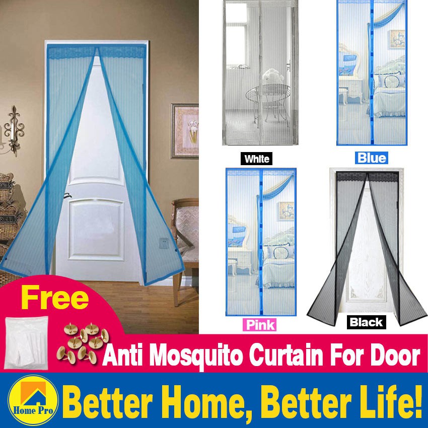 Soft Screen Door Anti Mosquito Fly Mesh Curtain High Quality