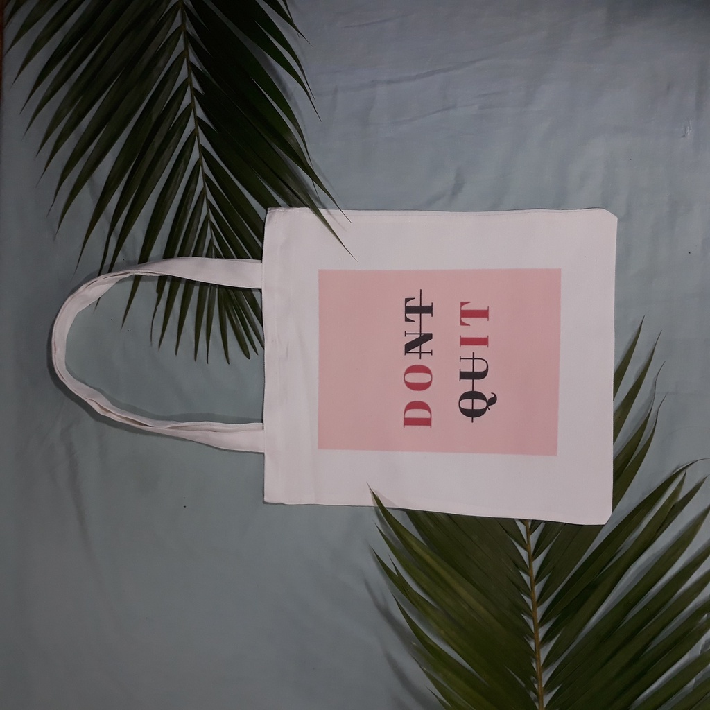 TOTE BAG (QUOTES DESIGN) Shopee Philippines