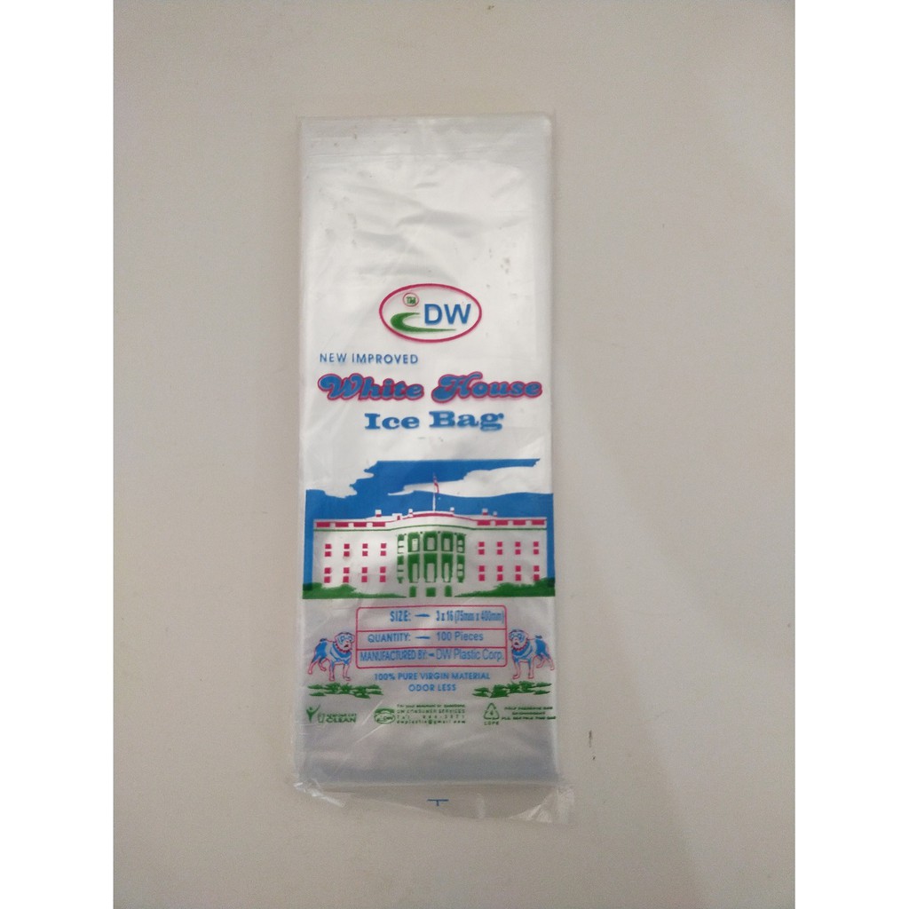 Ice Bag, Ice Water Bag 3x16 (100's/Pack) Shopee Philippines