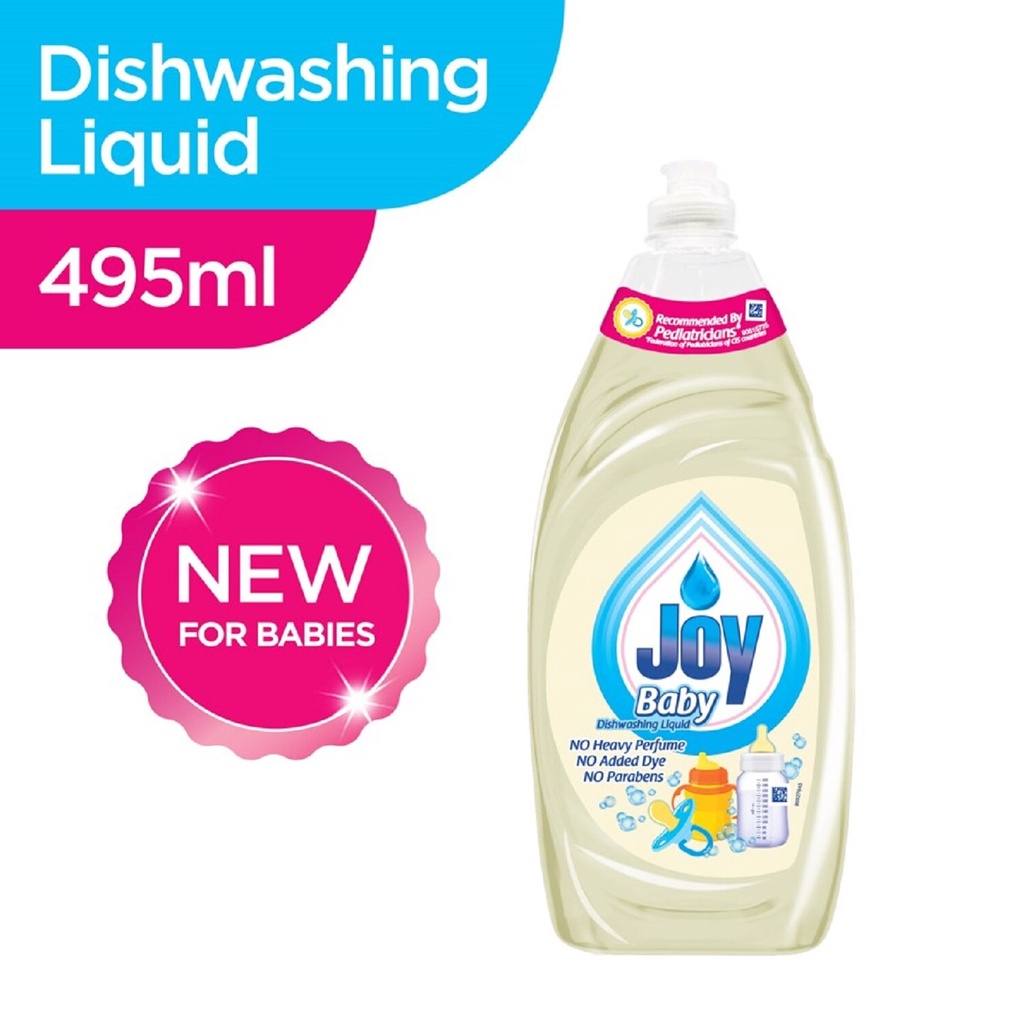 JOY DISH WASHING Baby Dishwashing Liquid 495ml Bottle Shopee Philippines