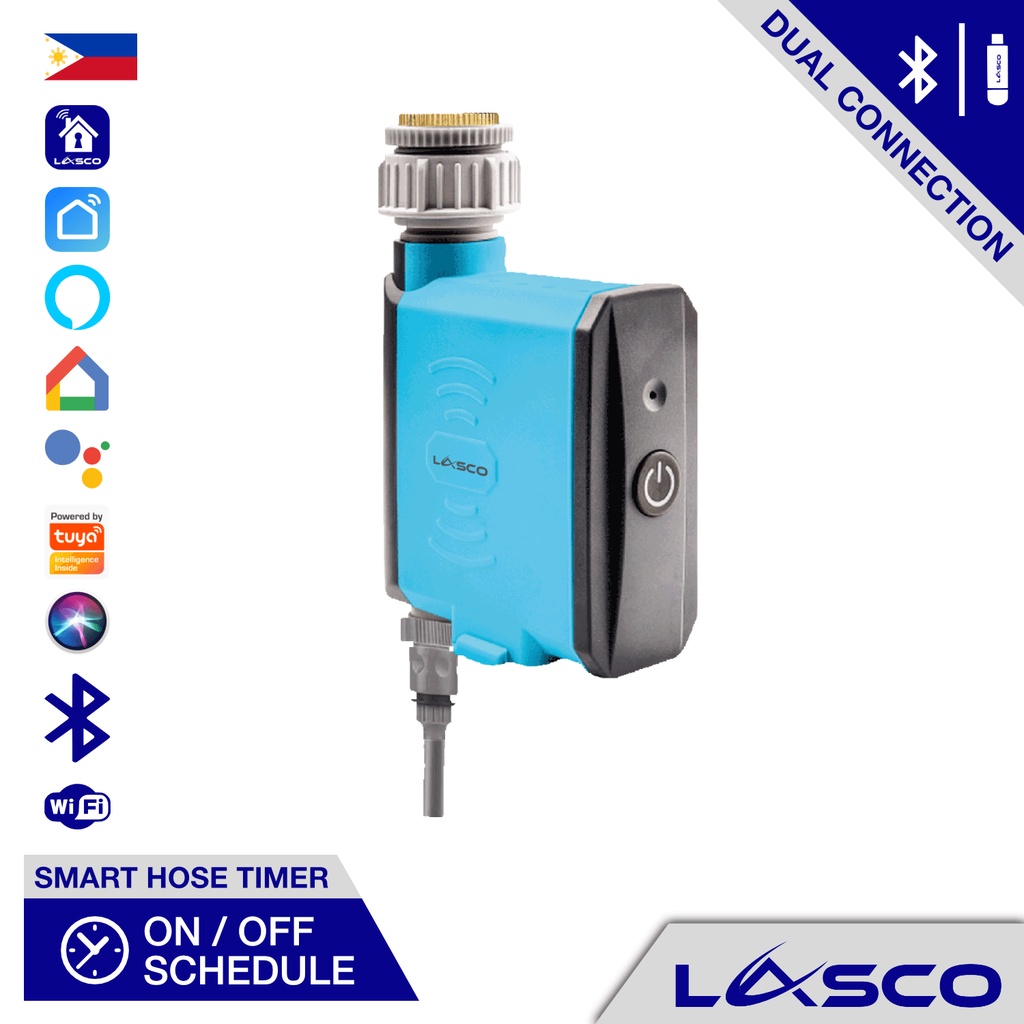 Lasco Bluetooth Water Hose Timer Select with or without Bluetooth gateway for Gardens Shopee