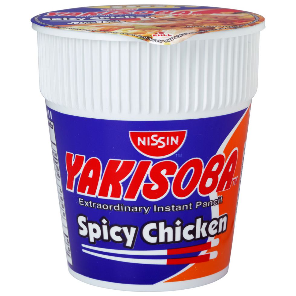 Nissin Yakisoba Cup Spicy Chicken 77g Shopee Philippines