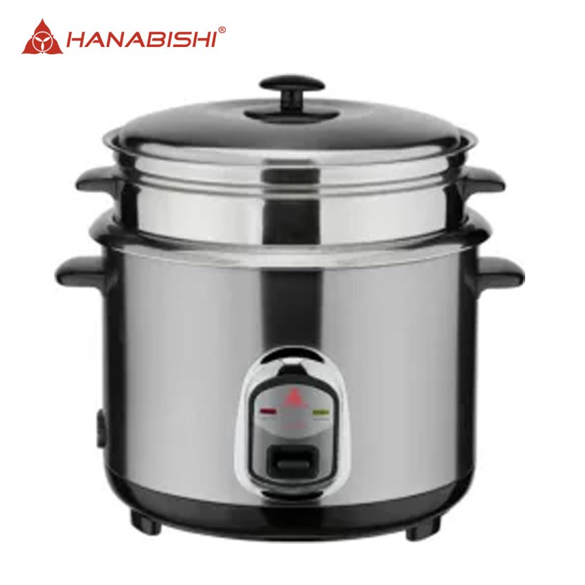 Hanabishi HHRC 18PSS Pure Stainless Steel Rice Cooker Shopee