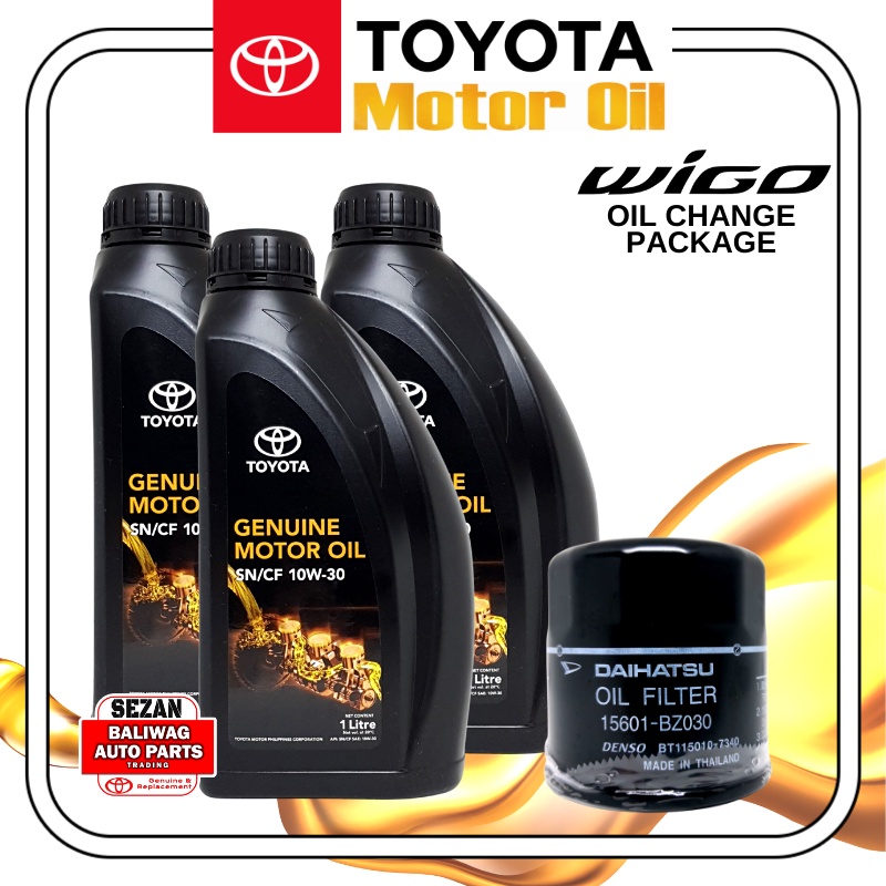 10W30 ORIGINAL TOYOTA MOTOR OIL DIESEL AND GASOLINE ENGINE OIL 3