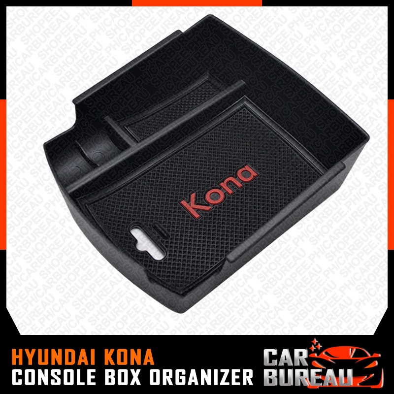 KONA 2018 2019 Armrest Center Storage Tray Center Console Box Organizer CBO Shopee