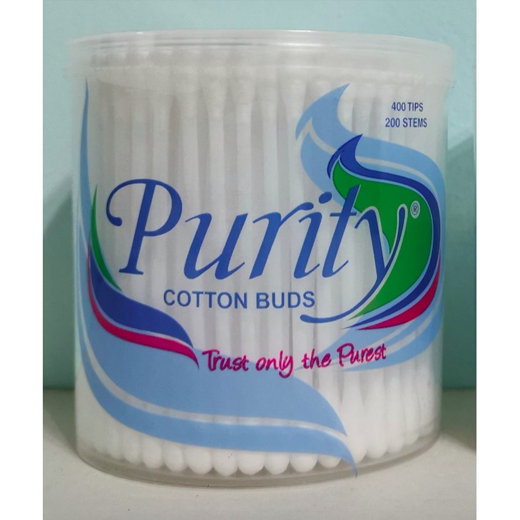 Purity Cotton Buds 400 Tips Shopee Philippines
