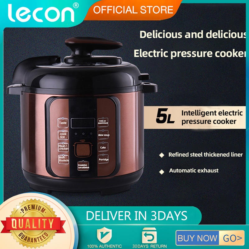 LECON rice cooker large capacity rice cooker 8L multifunctional canteen