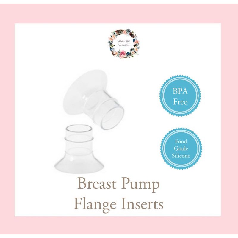 Mommy Essentials Breast Pump Flange Inserts (13mm to 22mm) Shopee