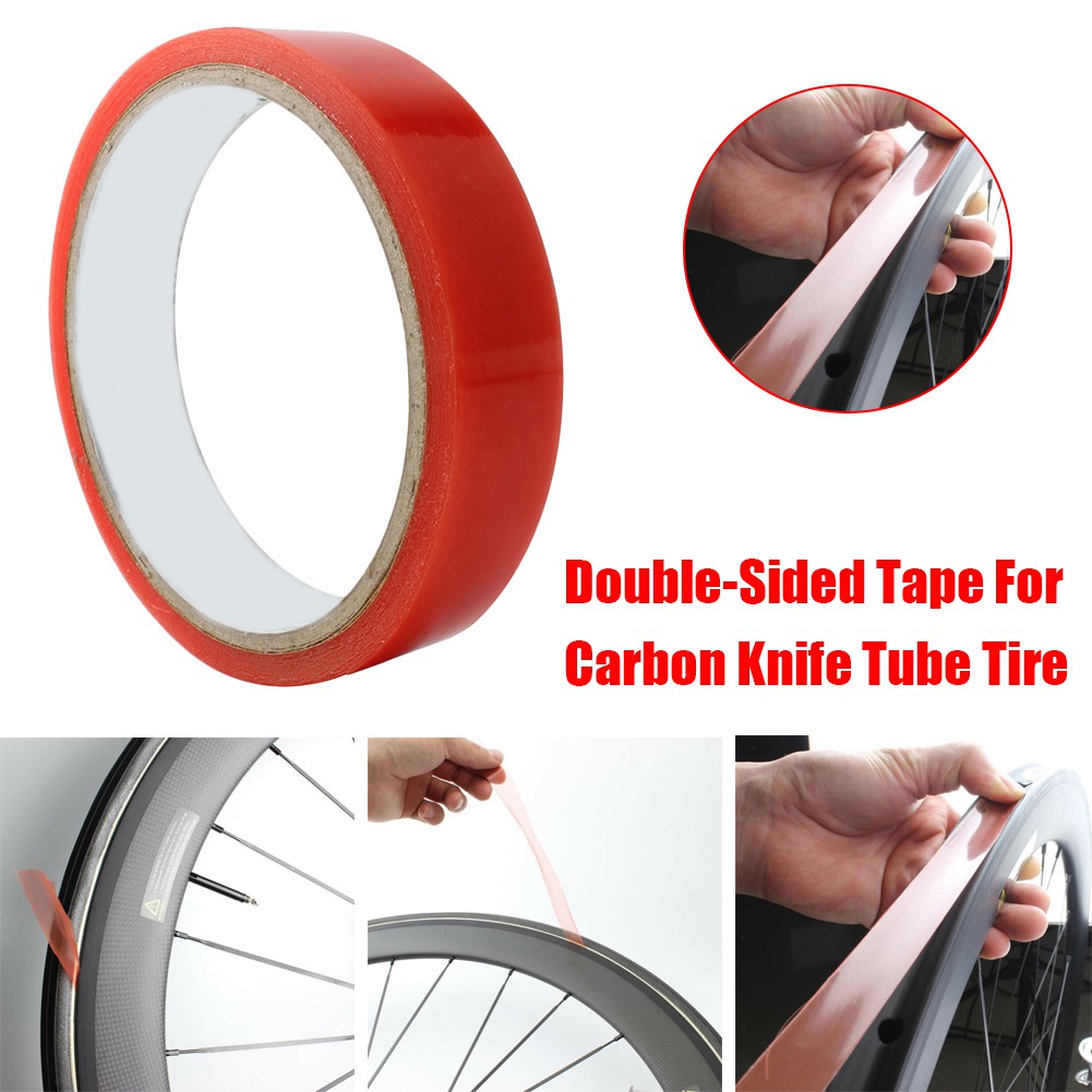 Double Sided Tubular Gluing Tape for Road Bike Bicycle tubular Tires Bicycle Wheels 5m*9mm