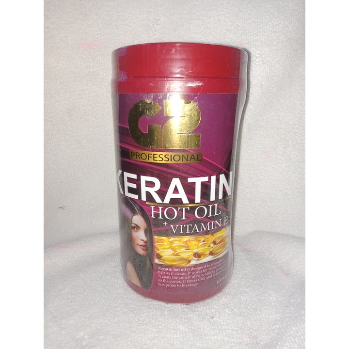 Spot segundo Hair treatment G2 professional keratin Hot oil + vitamin E