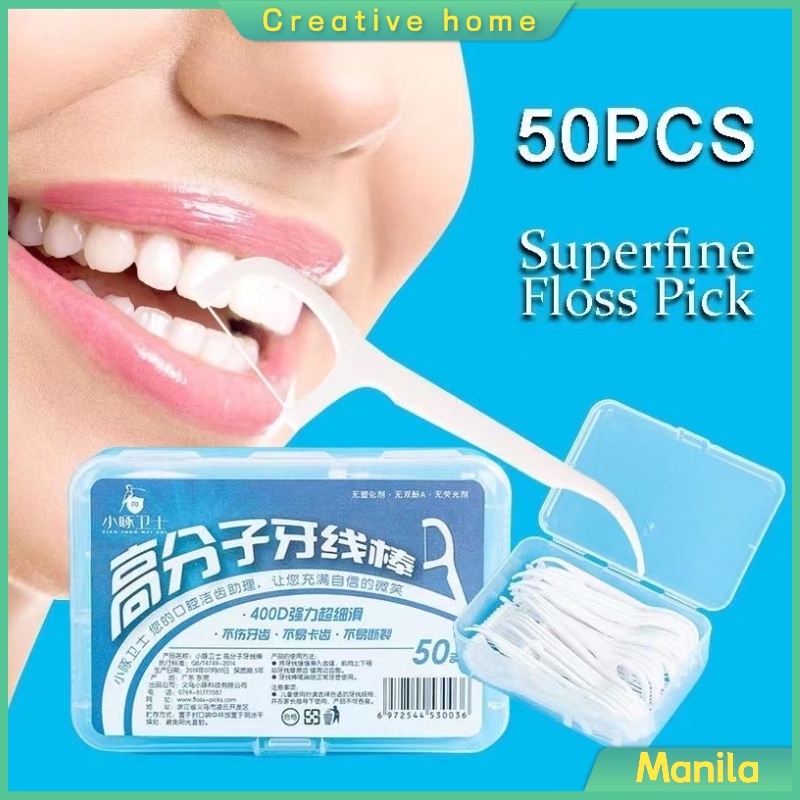 Q106 COD Dental Floss & Toothpick Flosser Teeth /Thread Dental Floss