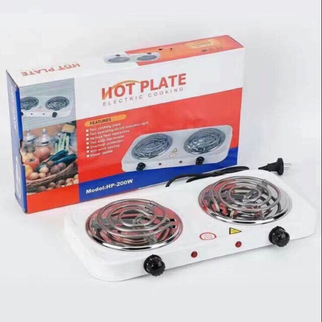 2000W Double Burner Hot Plate Electric Cooking Stove Shopee Philippines