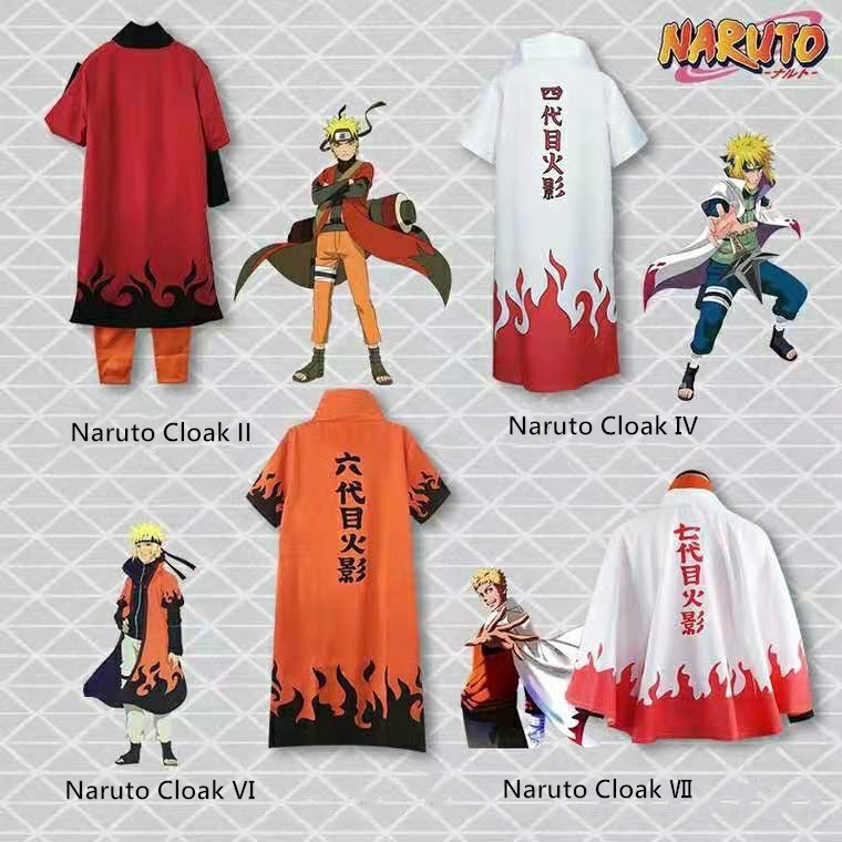 Naruto Cosplay Costume naruto 4th Hokage Namikaze Minato Naruto Uzumaki