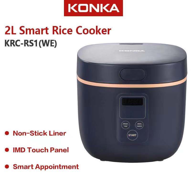 KONKA 2L Electric Rice Cooker Multifunction 24hour Intelligent Reservation Non Stick Bladder