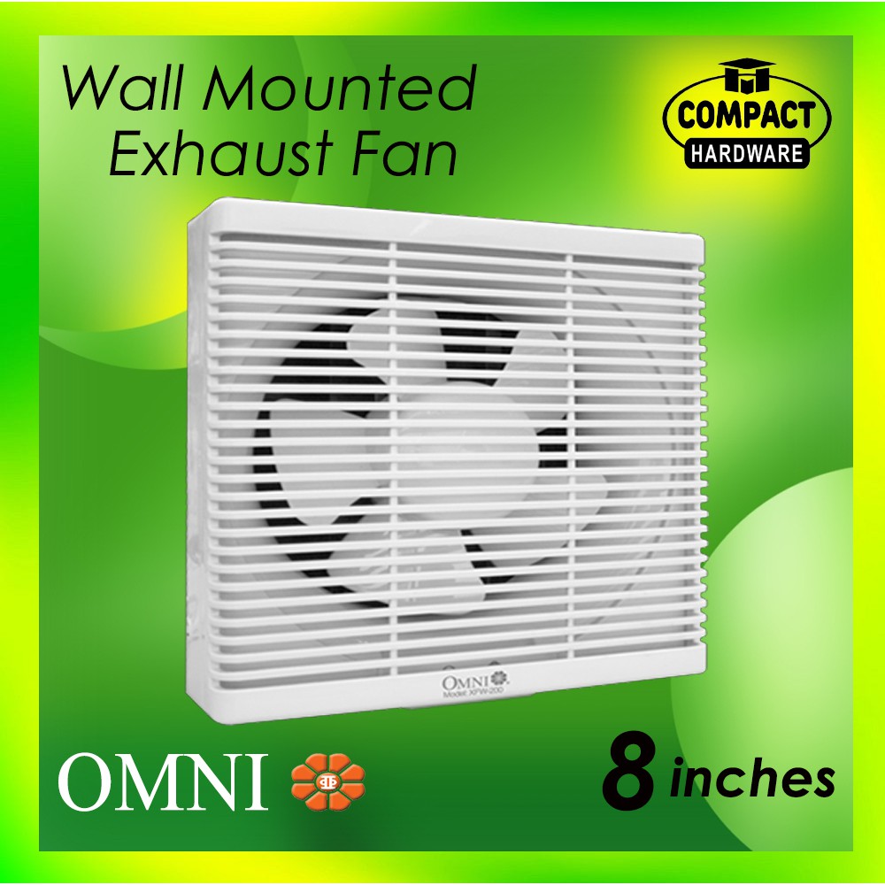Omni Exhaust Fan Wall Mounted 8 inches Shopee Philippines