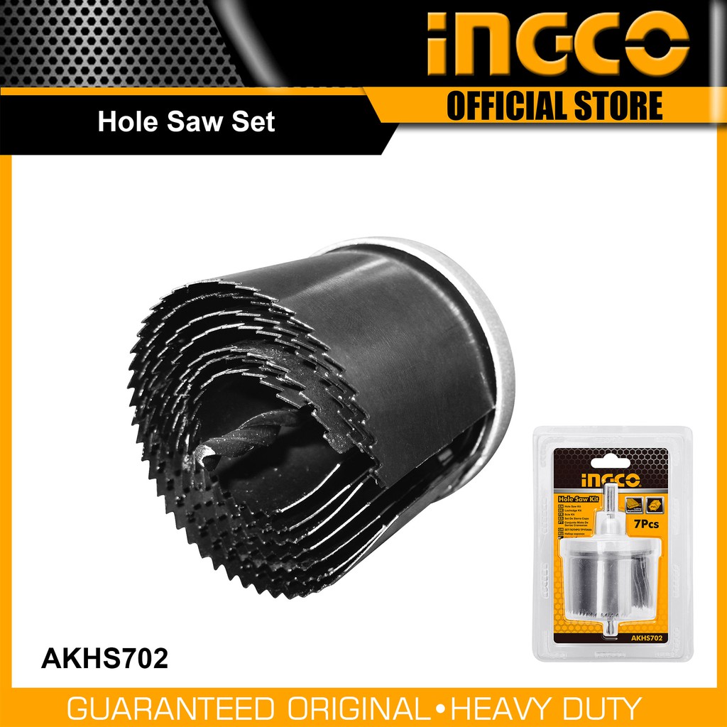 INGCO Hole Saw 7pcs/SET AKHS702 Shopee Philippines