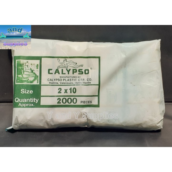 Calypso PP 2x10 Ice Candy Plastic, Sauce Plastic Shopee Philippines