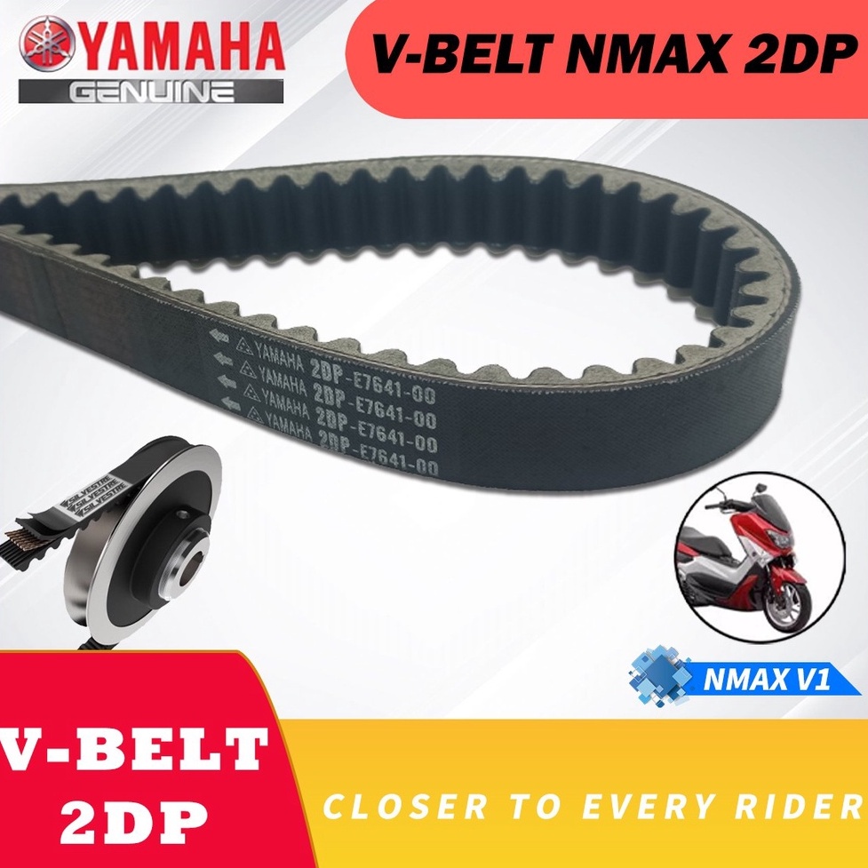 YAMAHA GENUINE NMAX V1 2DP BELT FOR NMAX V1 (RS8 AEROX NMAX 4.2 PULLEY