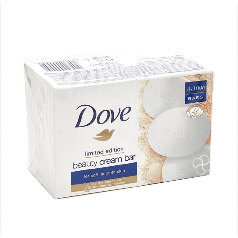 Dove Original Beauty Cream Bar Soap 4 x 100g Shopee Philippines