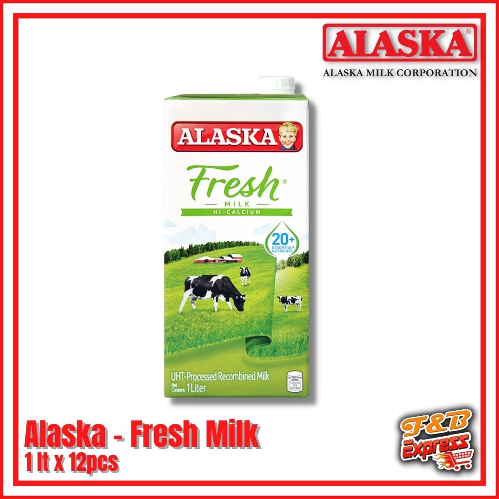Alaska Fresh Milk 1liter Shopee Philippines