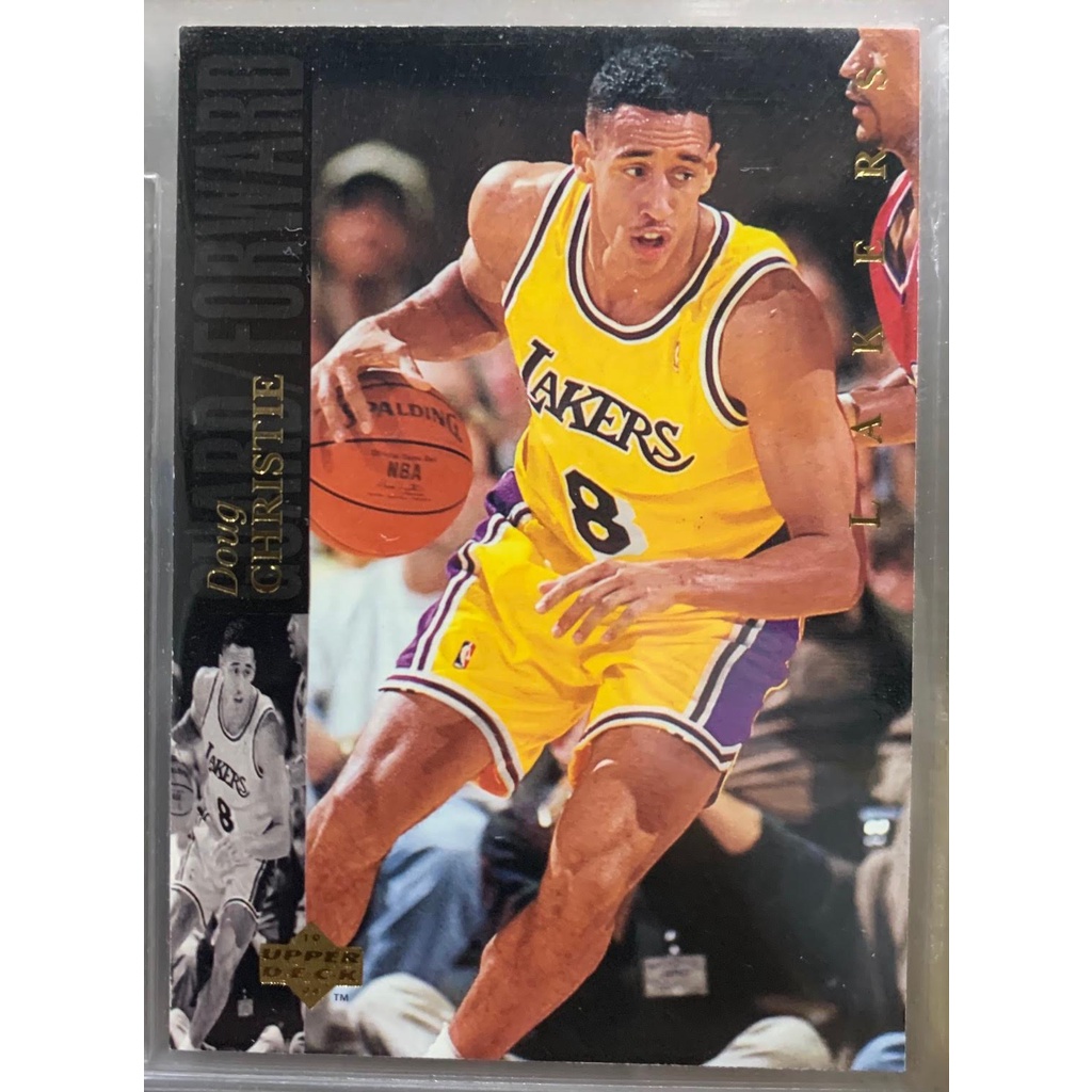1993 Upper Deck SE NBA LA Lakers Card Christie Peeler Van Exel Threatt