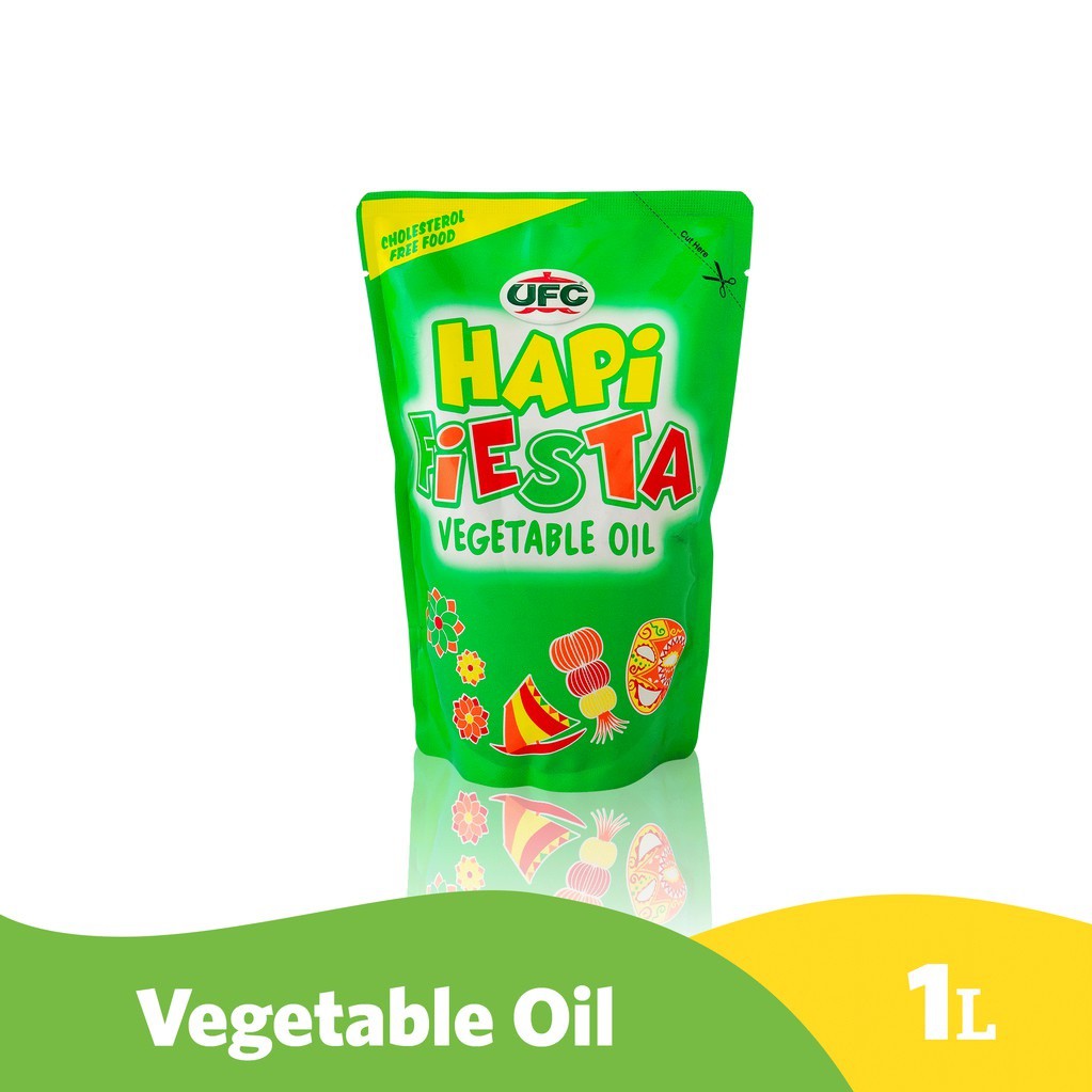 UFC Hapi Fiesta Vegetable Oil 1L SUP Shopee Philippines