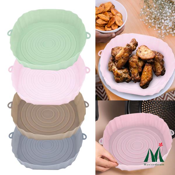 Air Fryer Paper Liner Silicone AirFryer Pot Air Fryers Oven Oilproof