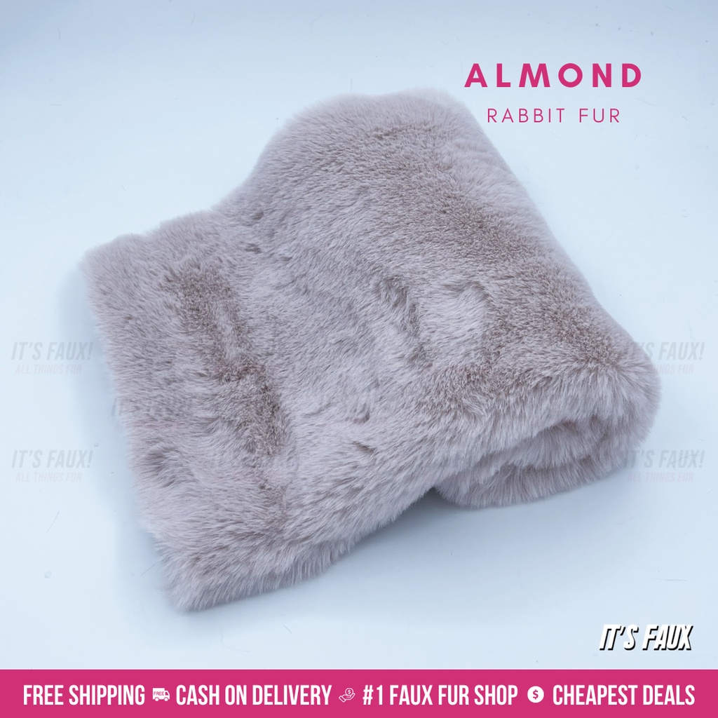 It's Faux PH Rabbit Fluffy Fur 1 Yard Carpet Size Fur Faux FurHome