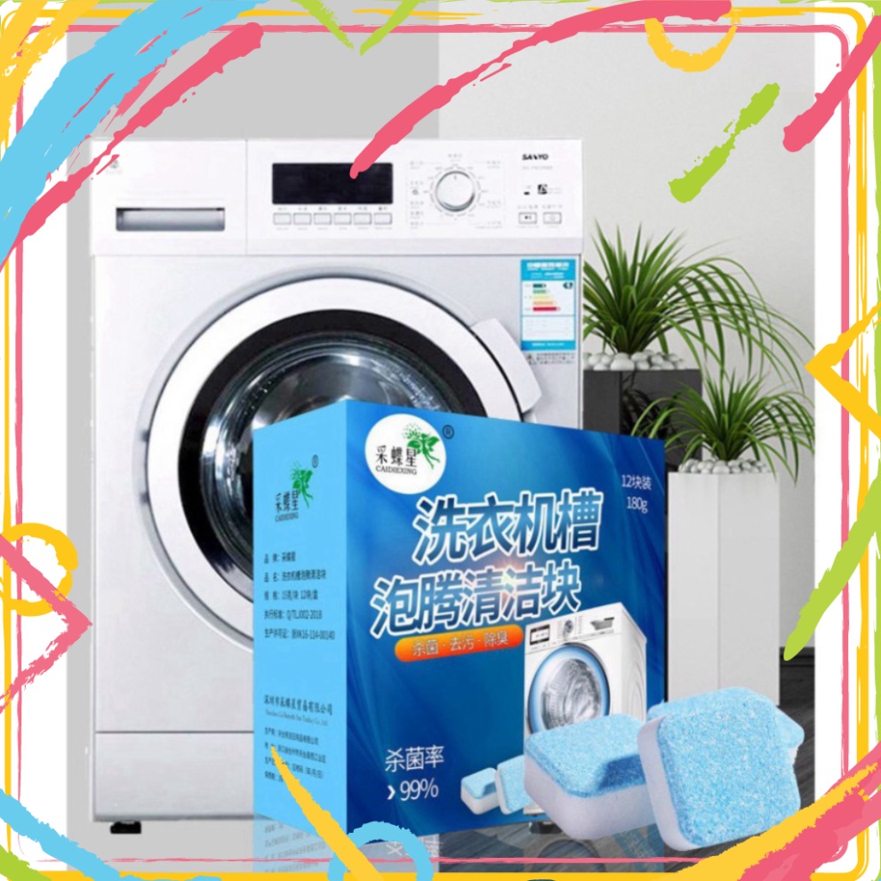 Washing Machine Tub Cleaner, Box of 12 Washing Machine Tub Cleaner