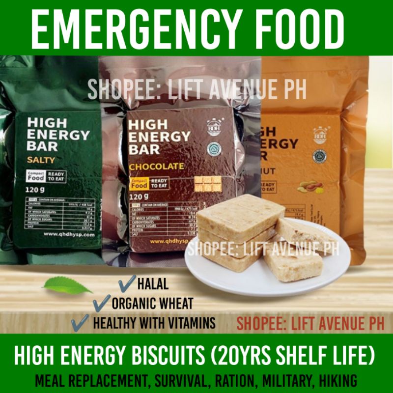 High Energy Biscuits EMERGENCY FOOD (RATION, SURVIVAL, FIRST AID, MRE