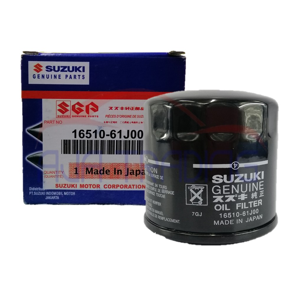 Oil filter (1651061J00) for Suzuki Ertiga, Swift, Dzire, APV, Alto, Celerio Shopee Philippines
