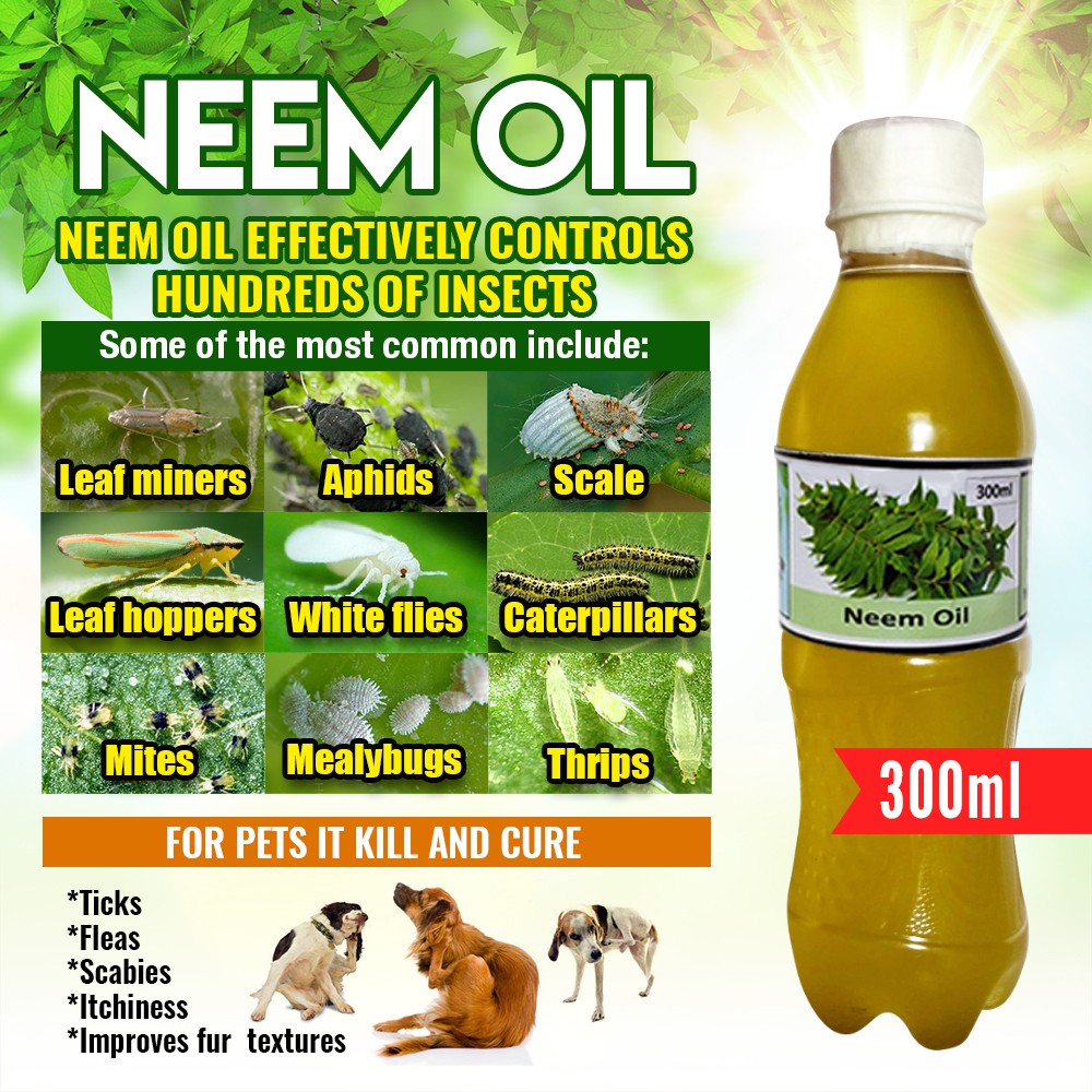Neem Oil ( 300ml ) for Plants and Pets Shopee Philippines
