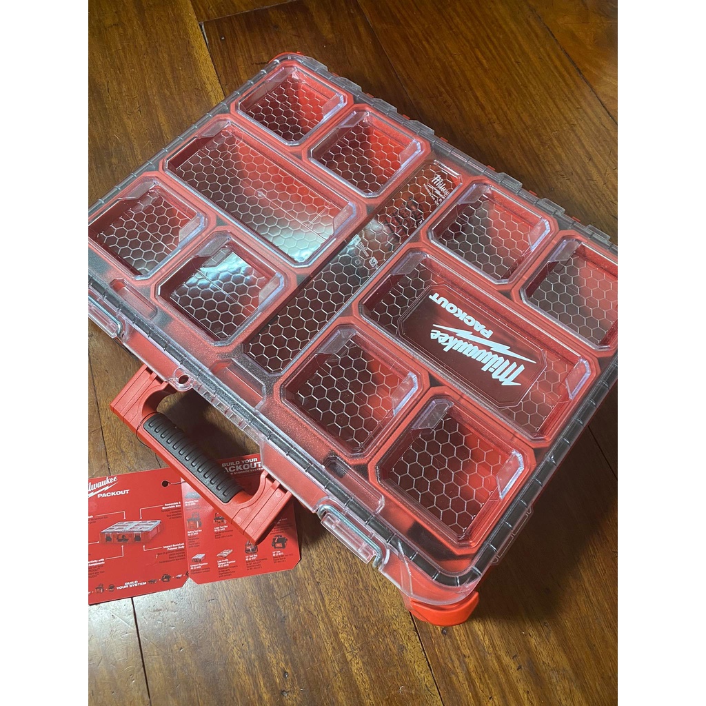 Milwaukee PACKOUT Impact Resistant Portable Small Parts