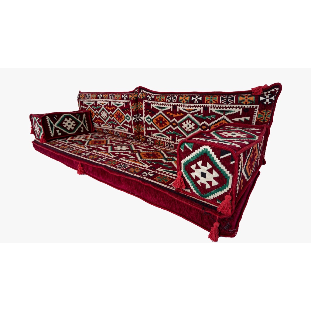 U Shaped Arabic Sofa Set Arabic Majlis Set Floor Cushions