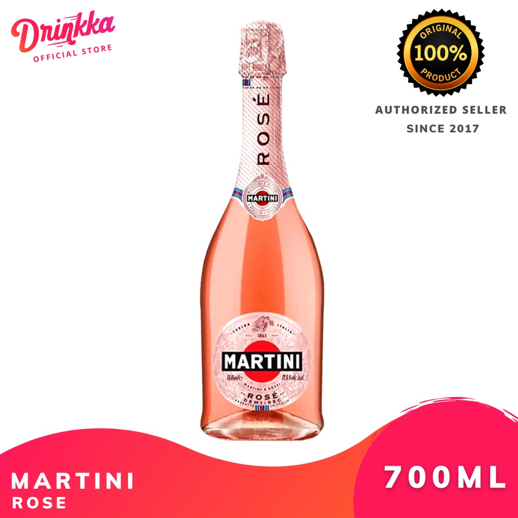 Martini Rose Sparkling Wine 700ml Shopee Philippines