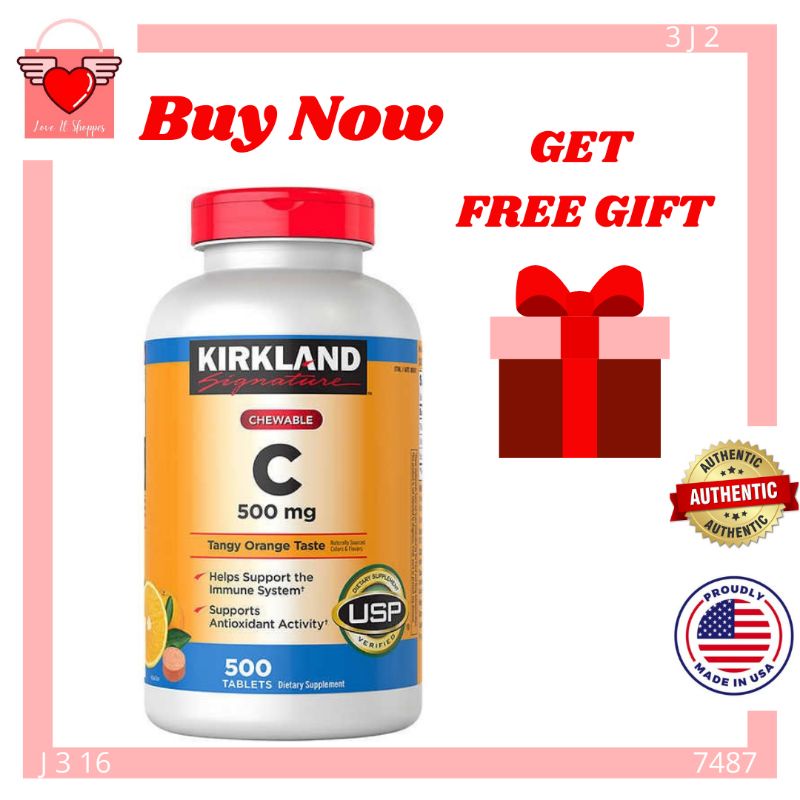 Kirkland Signature Vitamin C 500mg 500 TABLETS Shopee Philippines