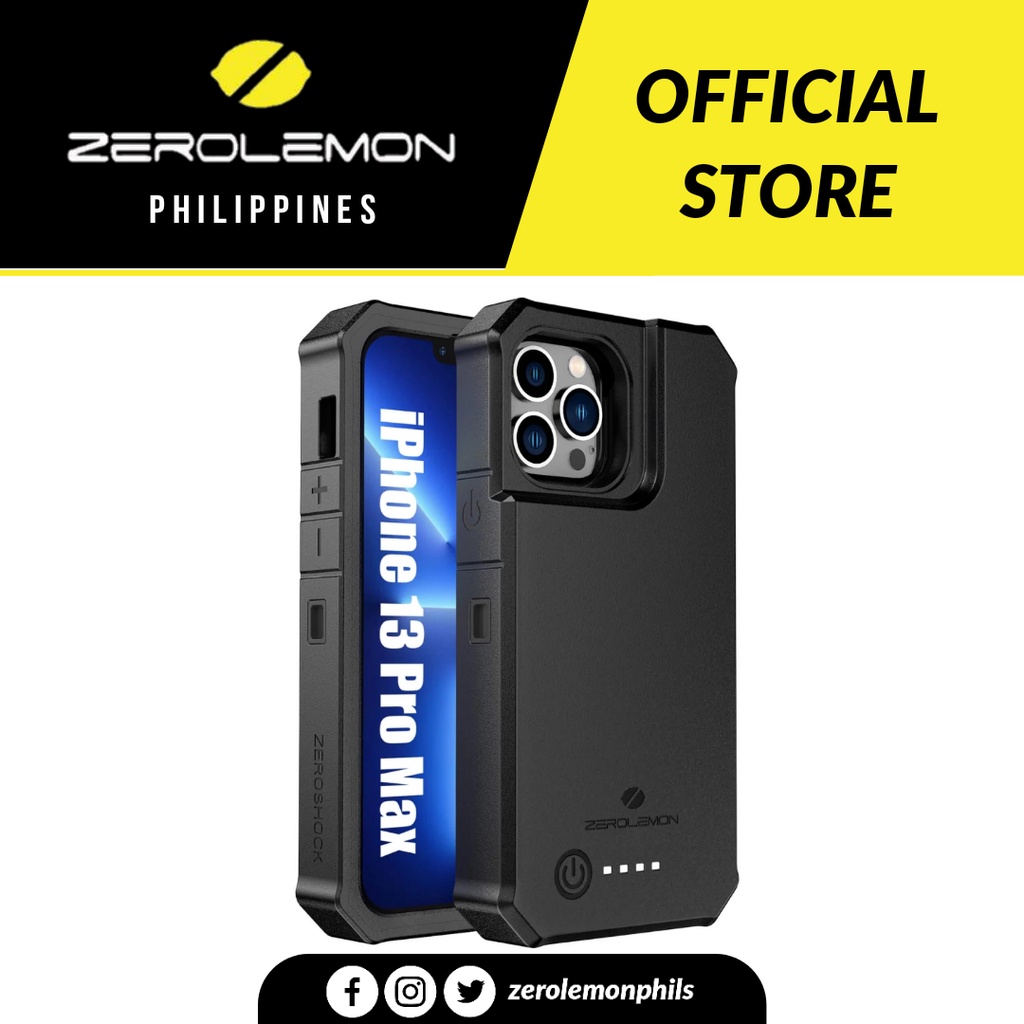 ZEROLEMON iPhone 13 Pro Max 10000Mah Battery Case (Not a phone, only a