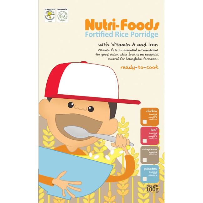 NutriFoods Fortified Rice Porridge (Readytocook) Shopee Philippines