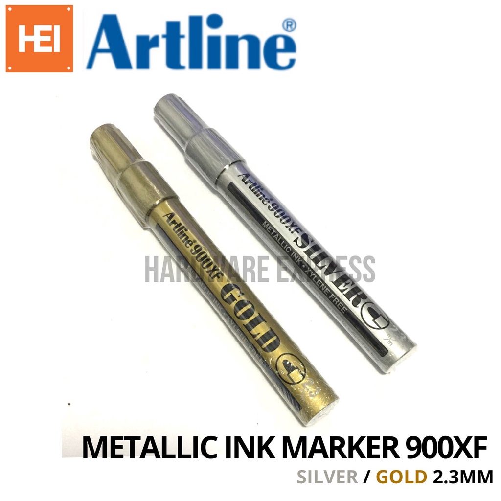 Artline Metallic Marker 900XF GOLD/SILVER Shopee Philippines