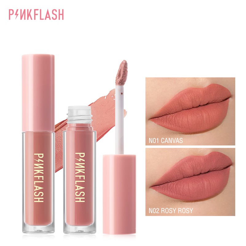 PINKFLASH Soft Matte Liquid Lipstick Waterproof Moisturizes Lip Stick